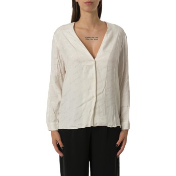 Camicia con scollo a V Armani Exchange