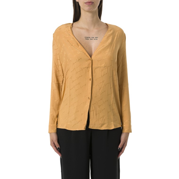 Camicia con scollo a V Armani Exchange