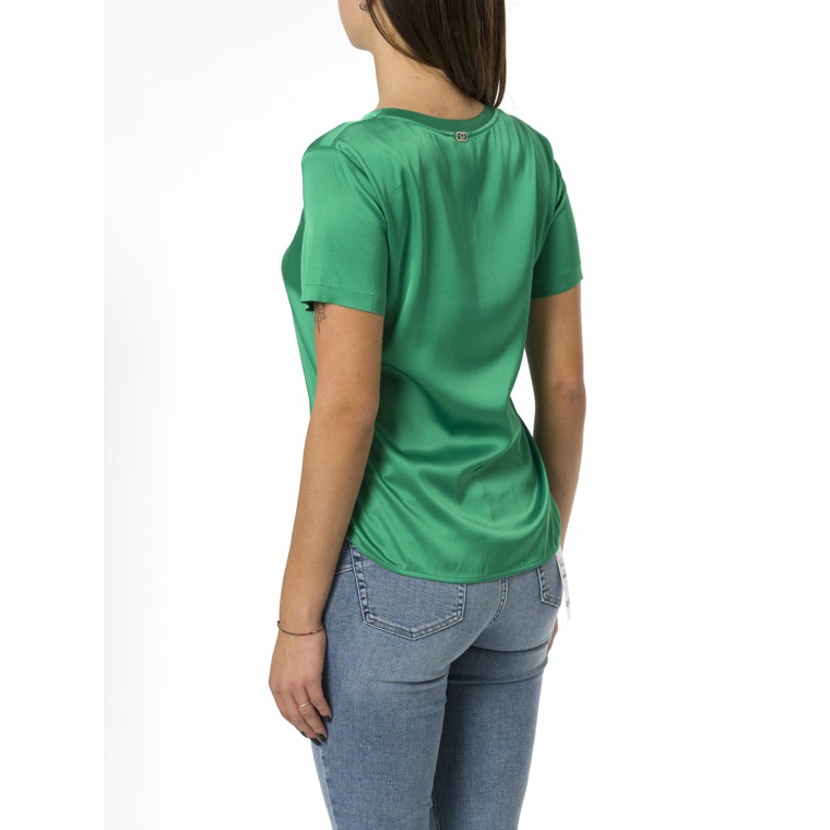 T-shirt con spacchetti Liu Jo