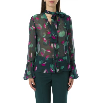 Camicia con fiocco Liu Jo