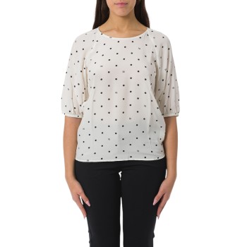 Blusa Emme Marella in twill di viscosa