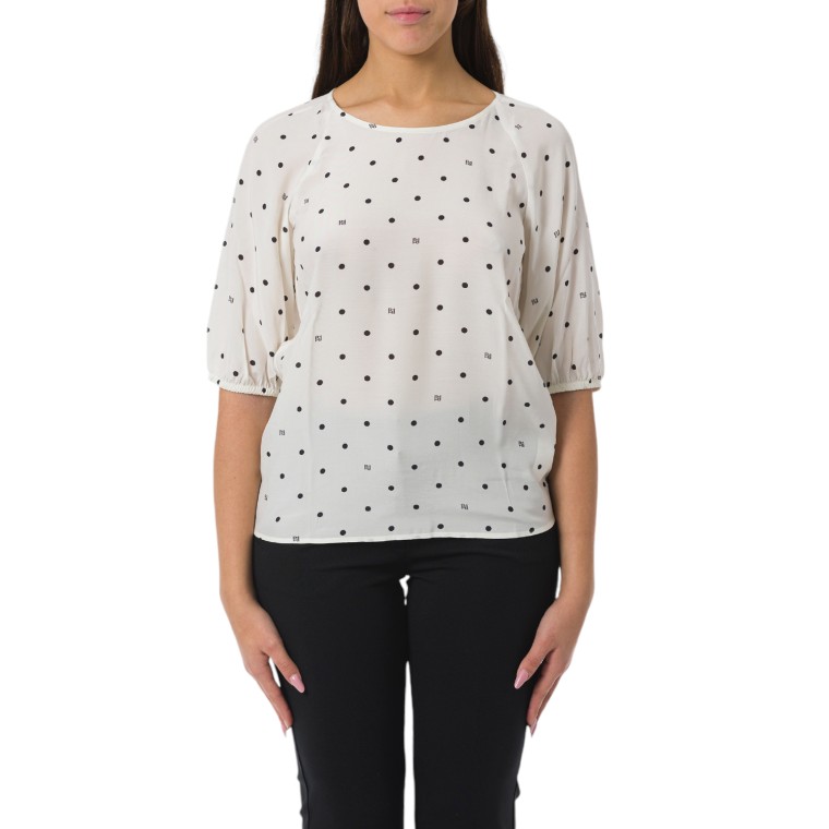 Blusa Emme Marella in twill di viscosa