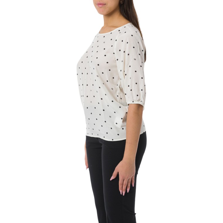 Blusa Emme Marella in twill di viscosa