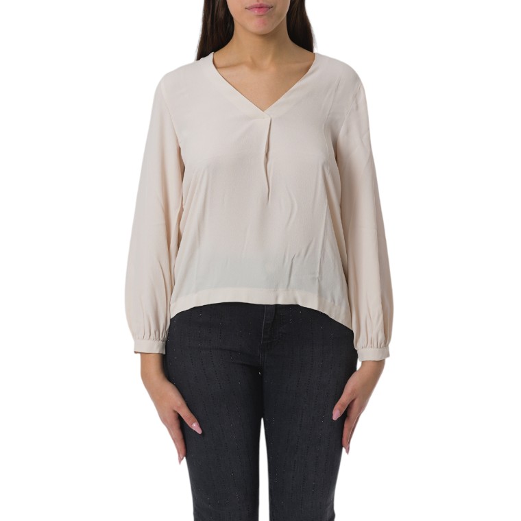 Blusa in crepe di misto seta Emme Marella