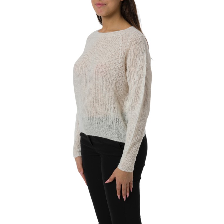 Maglia girocollo in alpaca Marella Sport