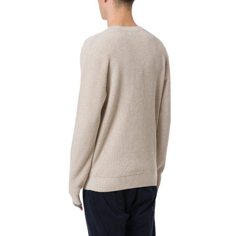 Maglione con lavorazione goffrata Fred Perry