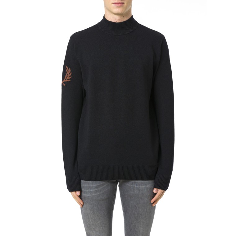 Maglione con collo a lupetto Laurel Wreath Fred Perry