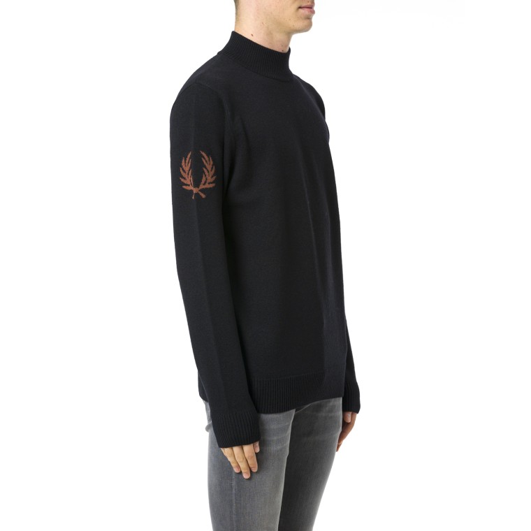 Maglione con collo a lupetto Laurel Wreath Fred Perry