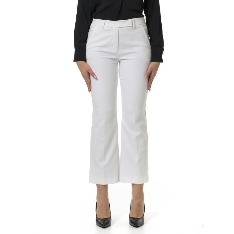 Pantaloni in cotone stretch Marella