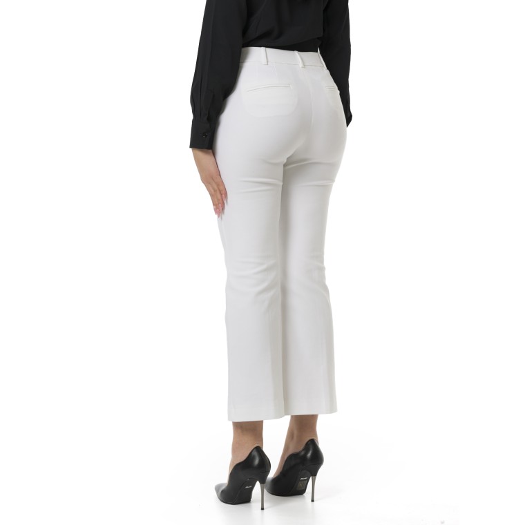 Pantaloni in cotone stretch Marella