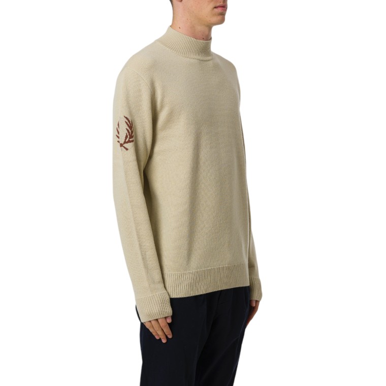 Maglione con collo a lupetto Laurel Wreath Fred Perry