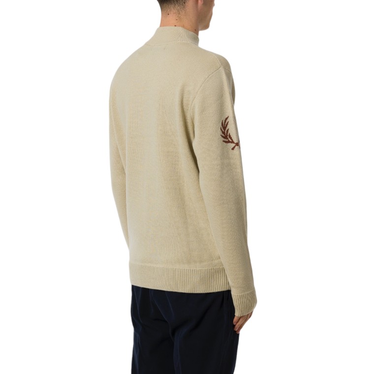 Maglione con collo a lupetto Laurel Wreath Fred Perry