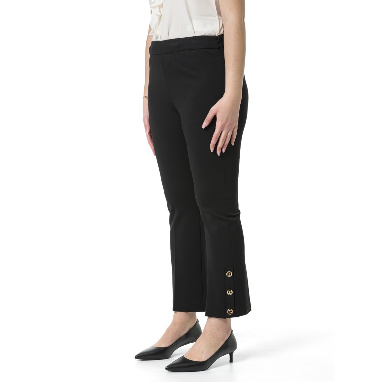 Pantalone con bottoni Twinset