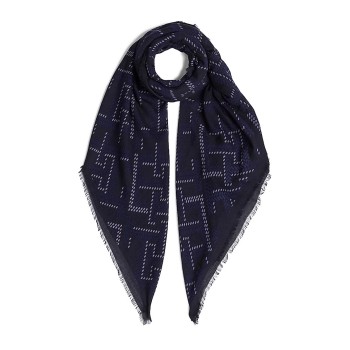 Foulard con monogramma Tommy Hilfiger