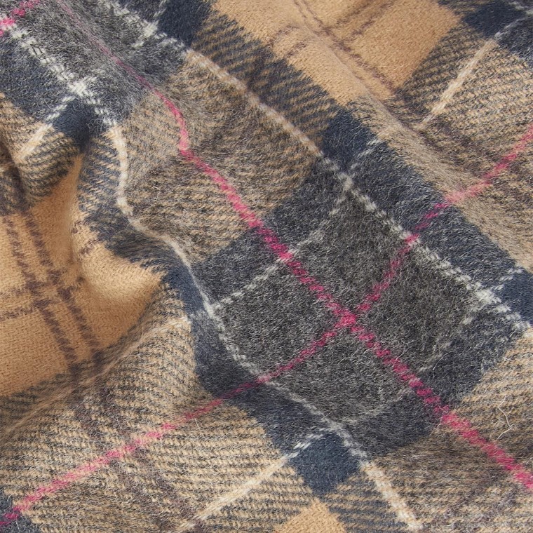 Sciarpa in lana d'agnello Tartan Barbour