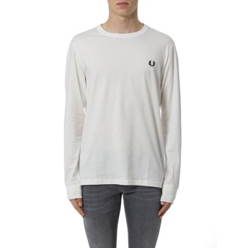 T-shirt girocollo a manica lunga Fred Perry