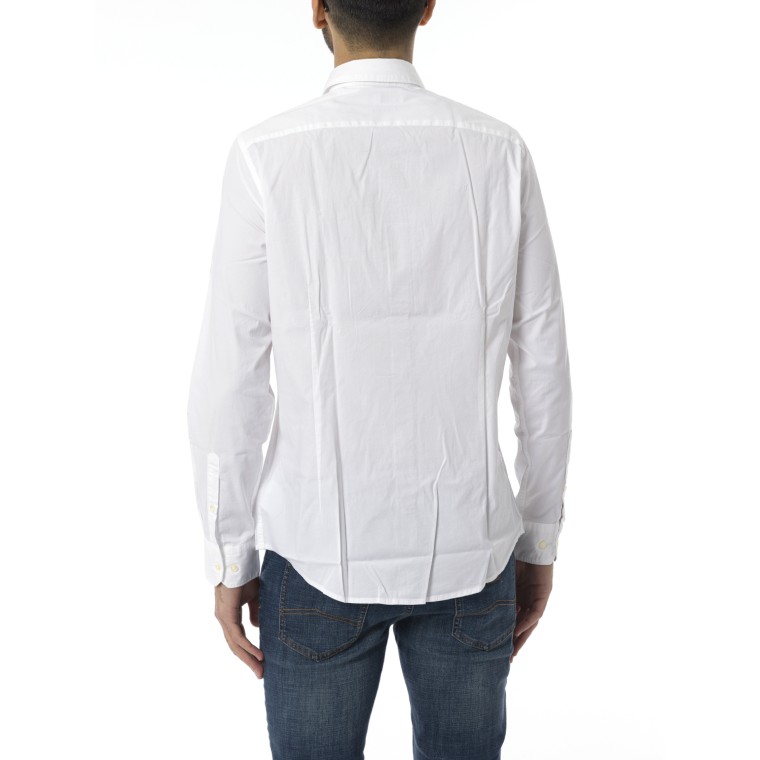 Camicia Barbour in cotone stretch