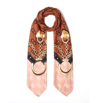 Foulard con logo monogram Liu Jo