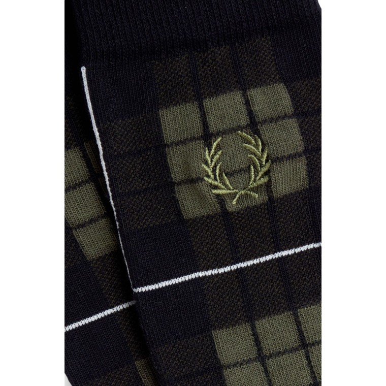 Calze in tartan Fred Perry