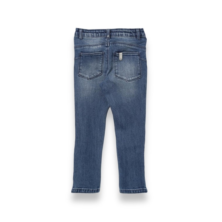 Jeans Liu Jo Kids in denim di cotone