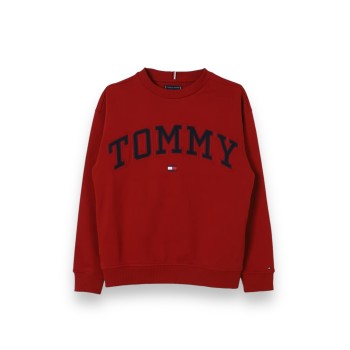 Felpa girocollo Varsity con logo Tommy Hilfiger