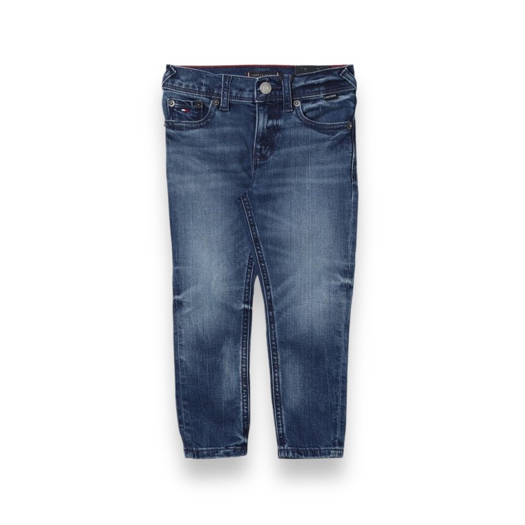 Jeans Tommy Hilfiger in denim di cotone