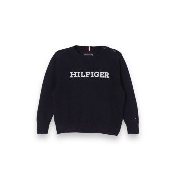 Maglione girocollo Tommy Hilfiger in misto cotone