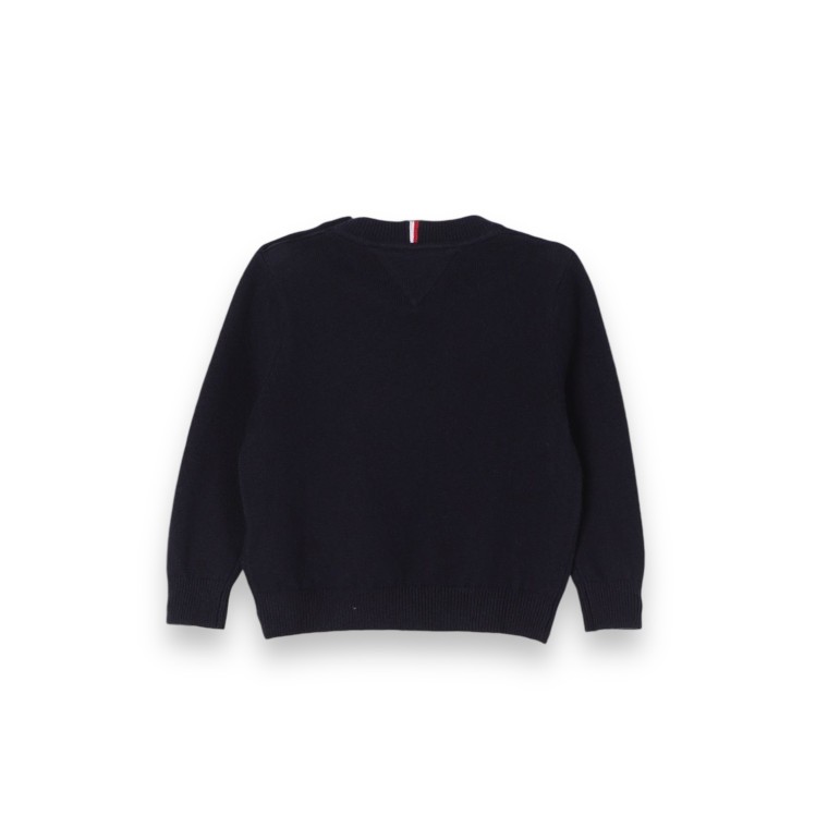 Maglione girocollo Tommy Hilfiger in misto cotone