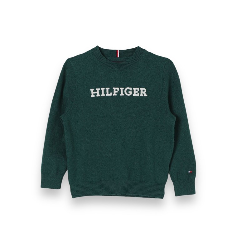 Maglione girocollo Tommy Hilfiger in misto cotone