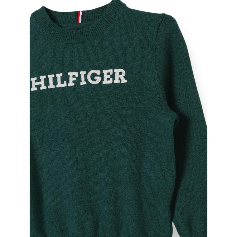 Maglione girocollo Tommy Hilfiger in misto cotone