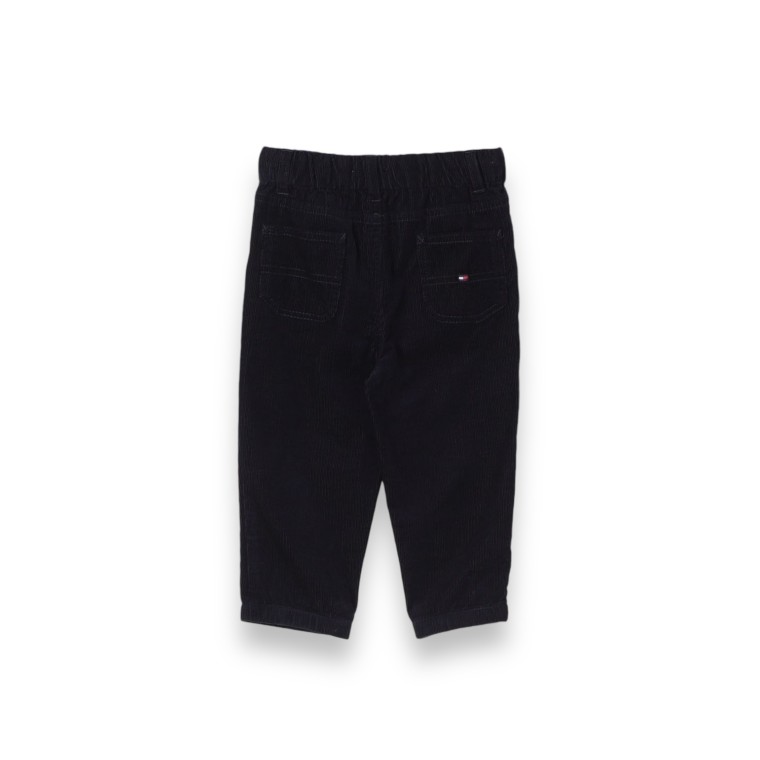 Pantaloni cargo Tommy Hilfiger in velluto a coste con lacci