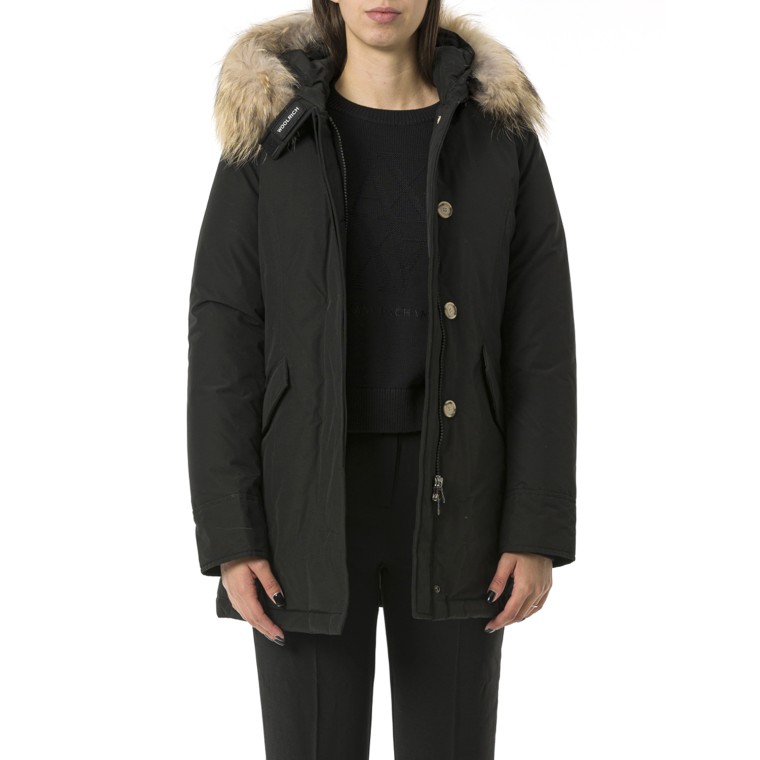 Arctic Parka in Ramar Cloth con pelliccia removibile Woolrich