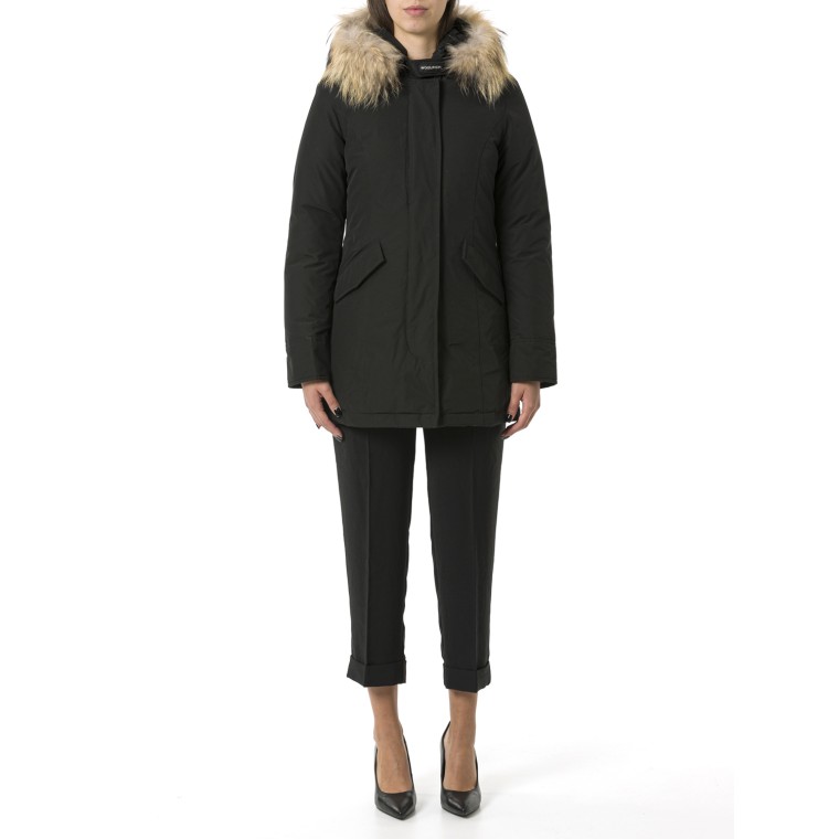 Arctic Parka in Ramar Cloth con pelliccia removibile Woolrich