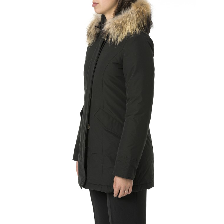 Arctic Parka in Ramar Cloth con pelliccia removibile Woolrich