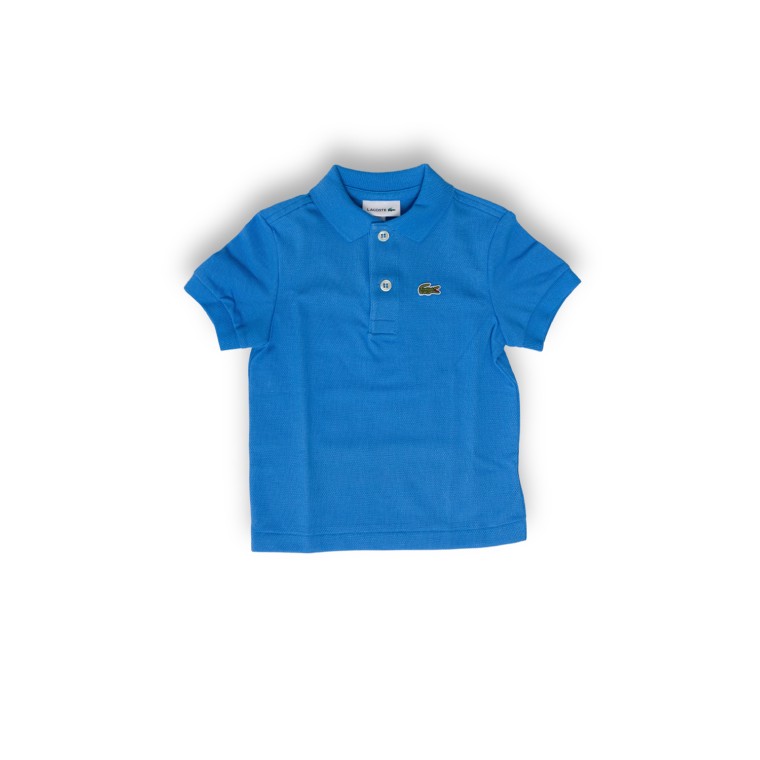 Polo Lacoste bambino in piqué di cotone