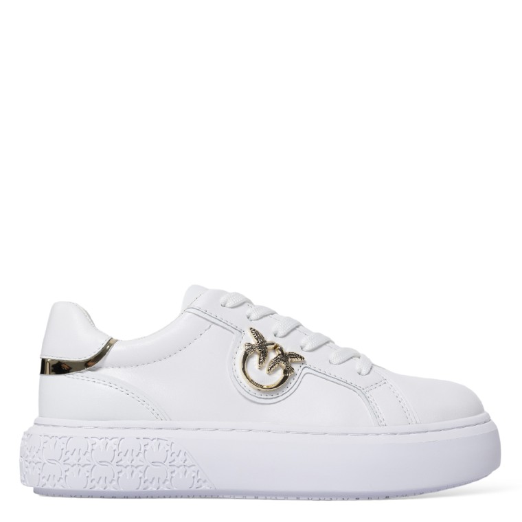 Sneakers in pelle Yoko 01 Pinko