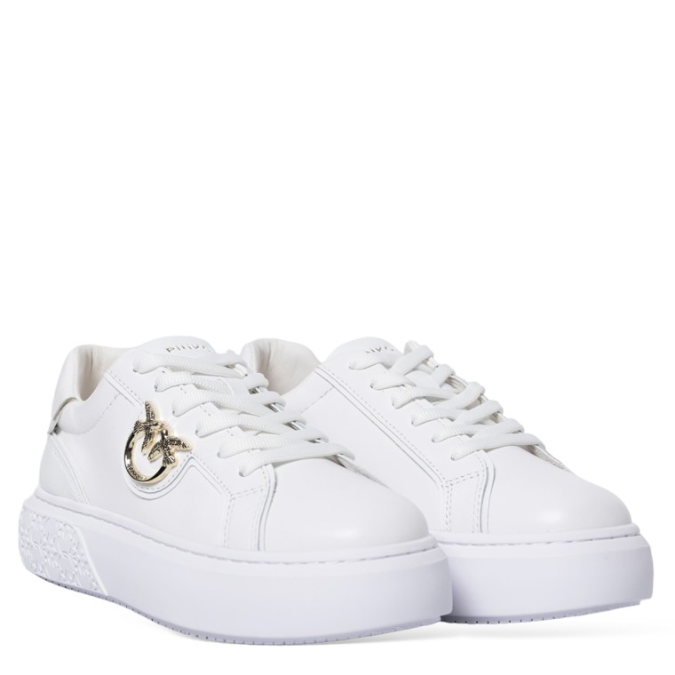 Sneakers in pelle Yoko 01 Pinko