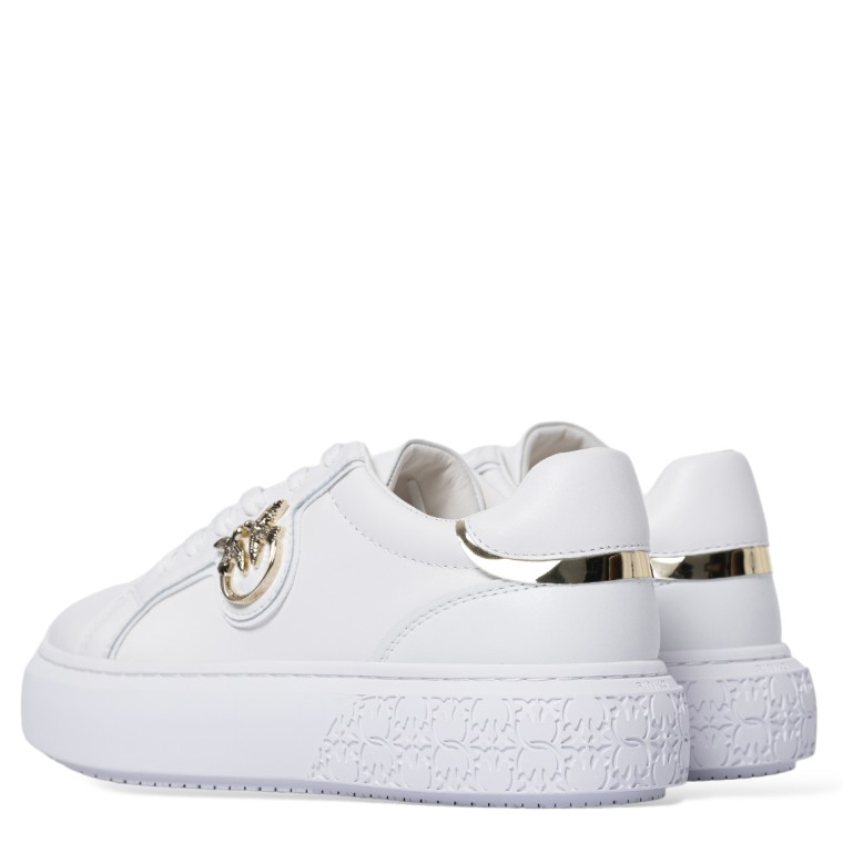 Sneakers in pelle Yoko 01 Pinko