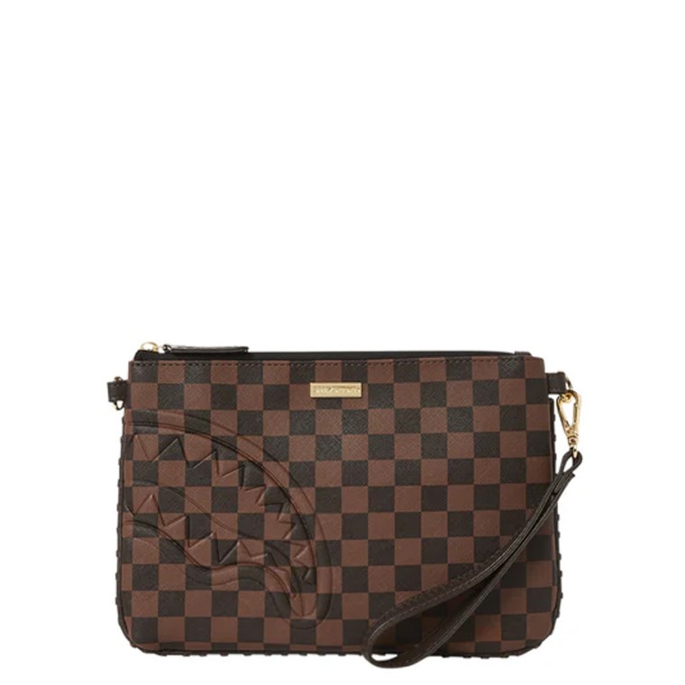 Pochette Sprayground Core Emboss Check