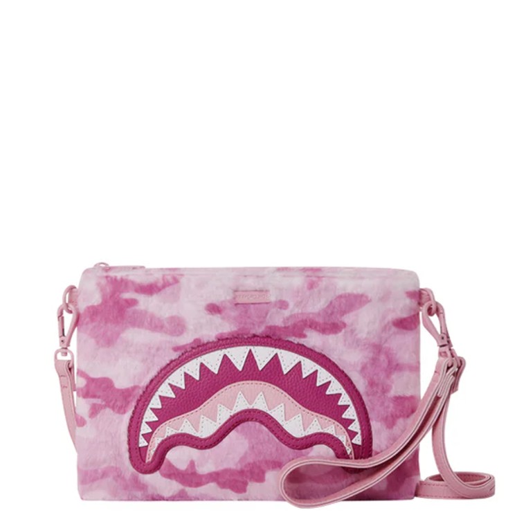 Pochette Sprayground Pink Fur Camo