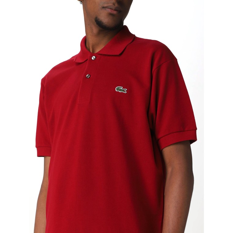 Polo Lacoste basic con logo