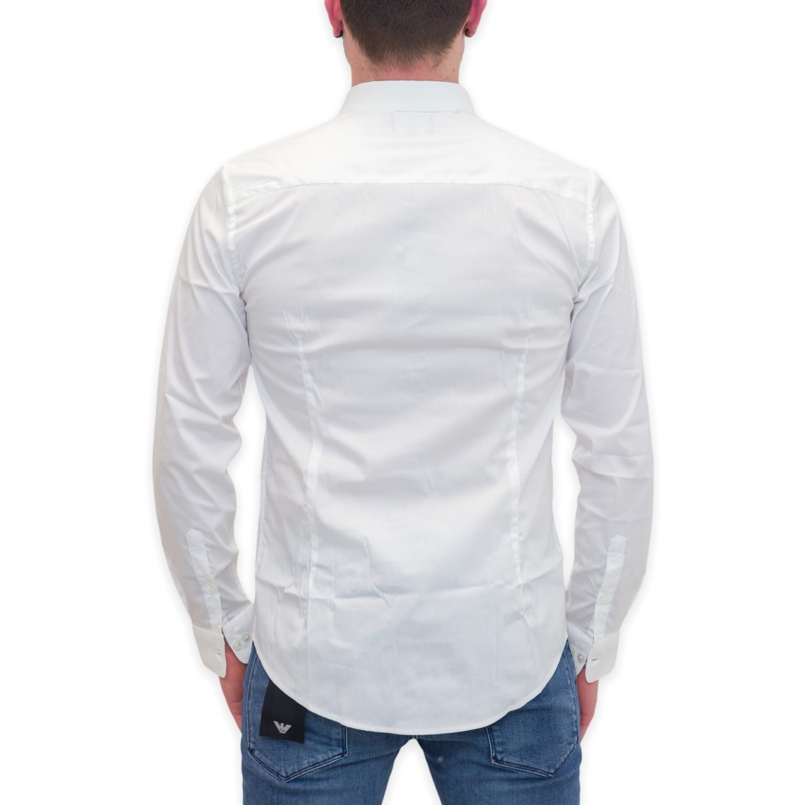 Camicia Emporio Armani con colletto all'italiana