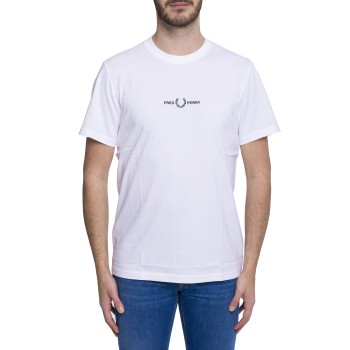 T-shirt con ricamo Fred Perry 