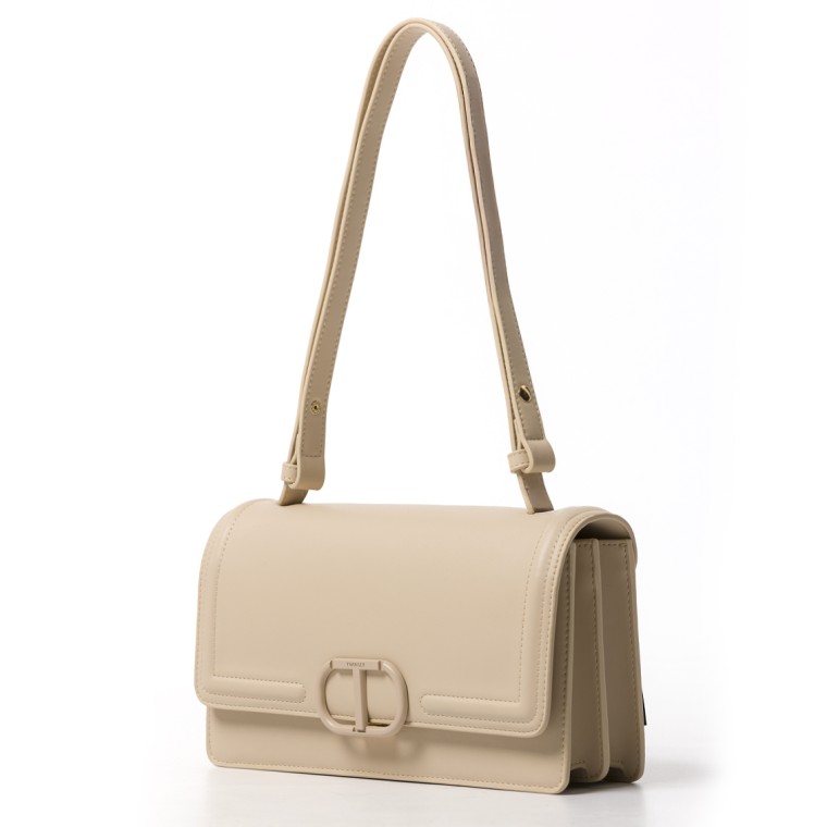 Borsa rettangolare ‘Brera’ con apertura Oval T Twinset