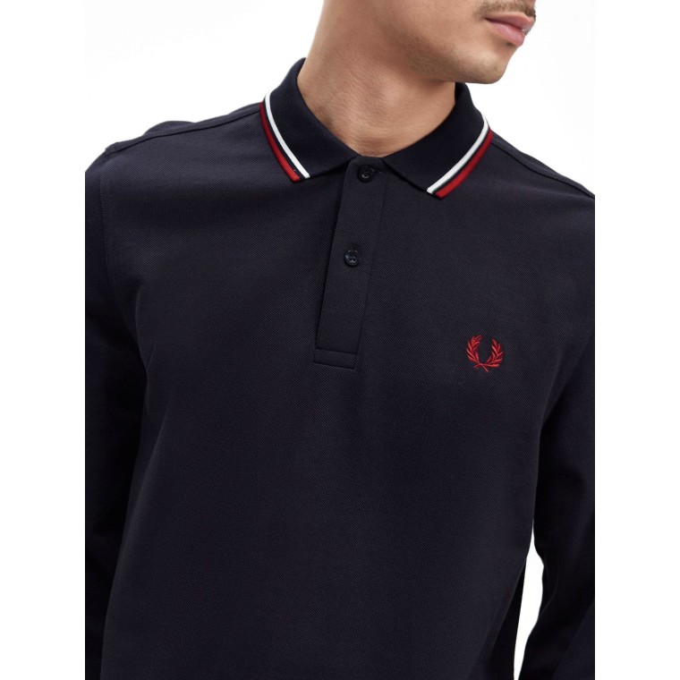 Polo Fred Perry a maniche lunghe