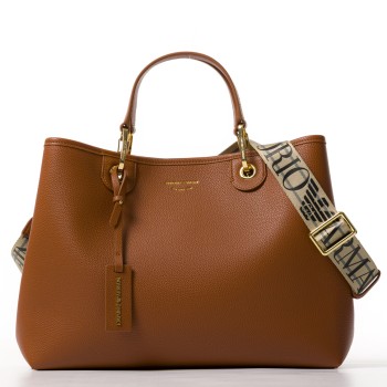 Shopper media MyEA stampa cervo Emporio Armani