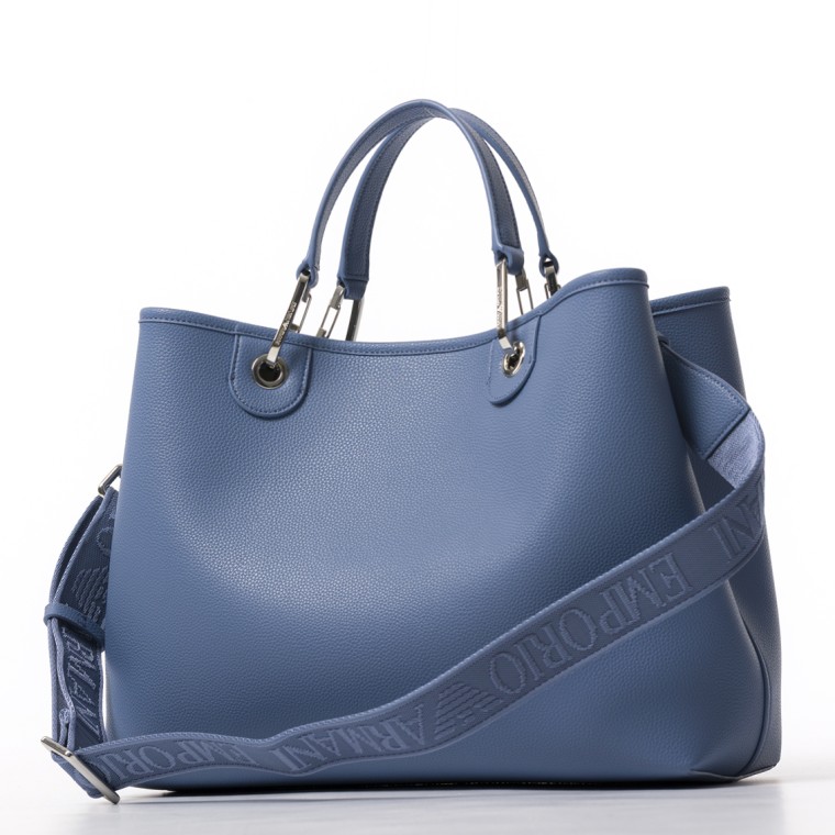 Shopper media MyEA stampa cervo Emporio Armani