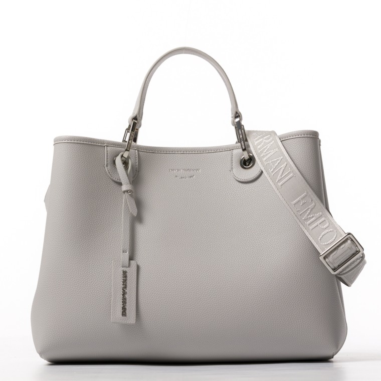 Shopper media MyEA stampa cervo Emporio Armani