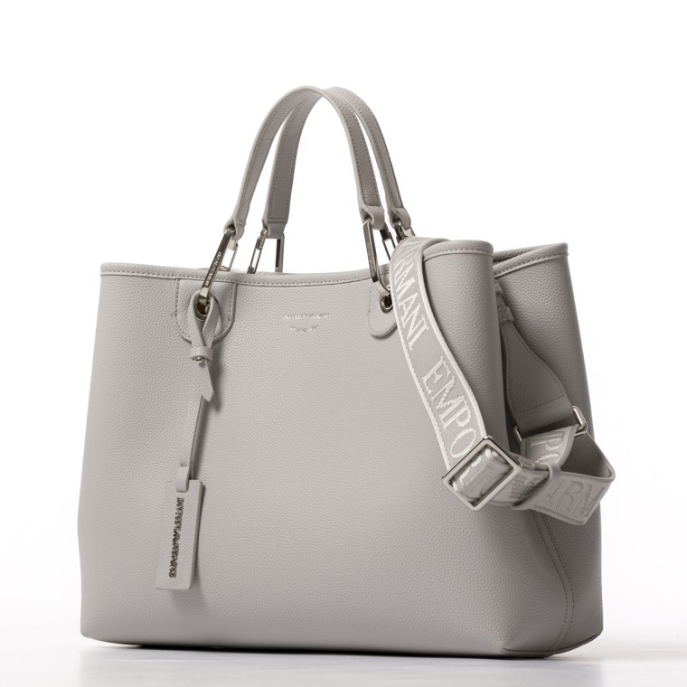 Shopper media MyEA stampa cervo Emporio Armani