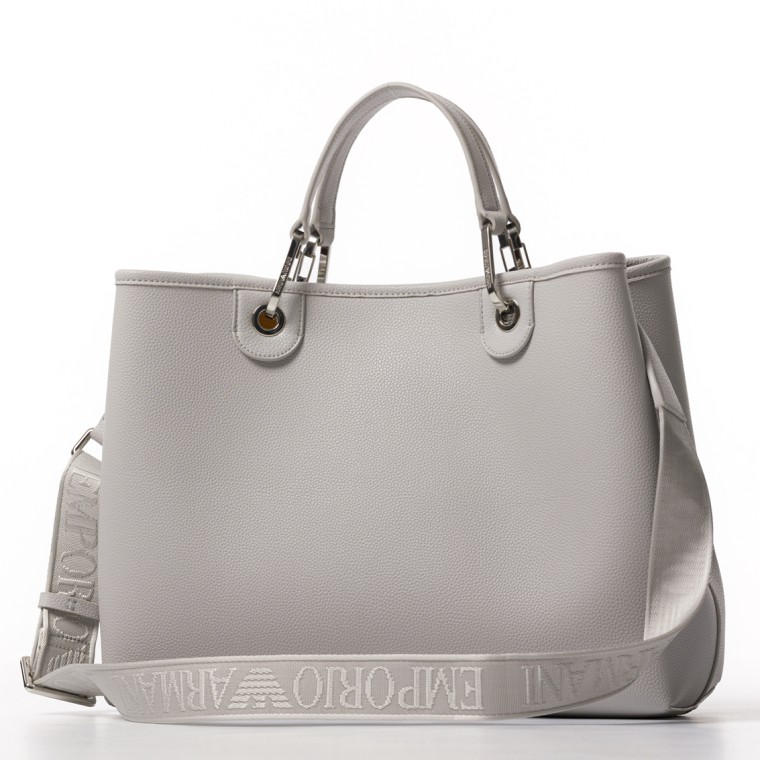 Shopper media MyEA stampa cervo Emporio Armani